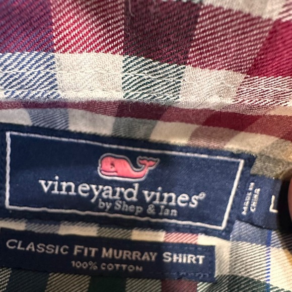 Vineyard Vines Bundle of 3 Mens L 100% Cotton Long Sleeve Button Down Shirts - Picture 9 of 12